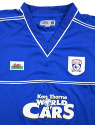 2001-02 CARDIFF CITY SHIRT XXL