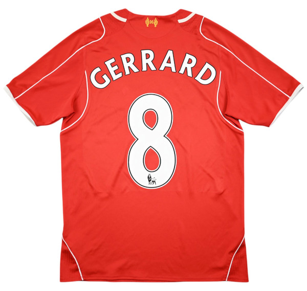 2014-15 LIVERPOOL *GERRARD* KOSZULKA S