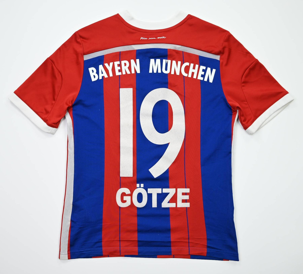 2014-15 BAYERN MUNCHEN *GOTZE* SHIRT L. BOYS