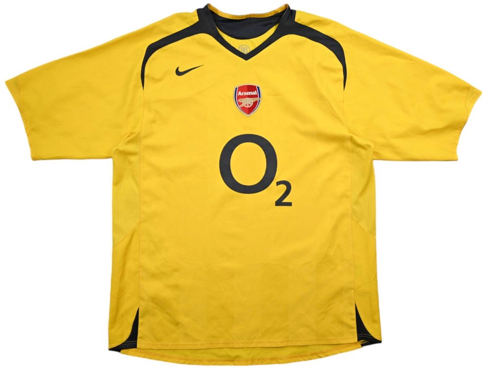 2005-06 ARSENAL LONDON SHIRT XL