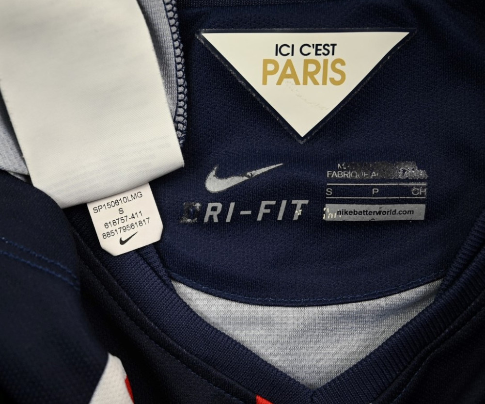 2014-15 PARIS SAINT-GERMAIN *CAVANI* KOSZULKA S