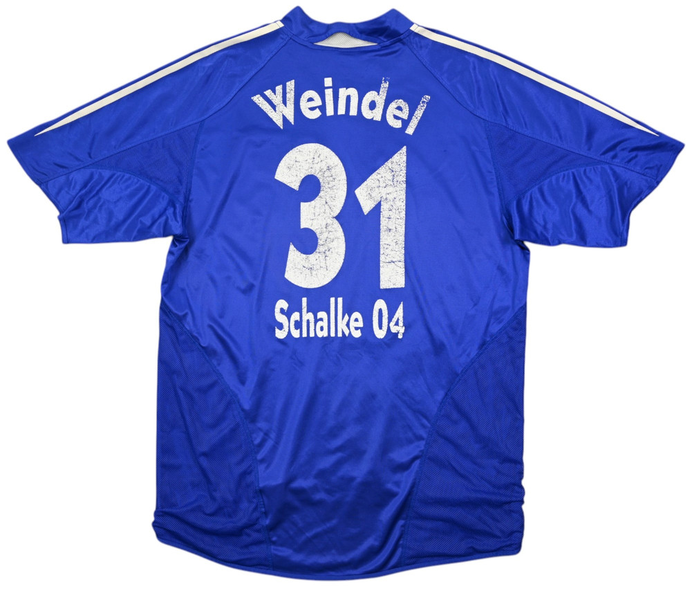 2004-05 SCHALKE *WEINDEL* KOSZULKA L