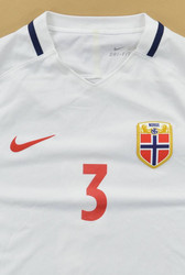 2016-18 NORWAY WOMAN MATCH ISSUE SHIRT L