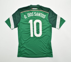 2014 MEXICO *G. DOS SANTOS* SHIRT S