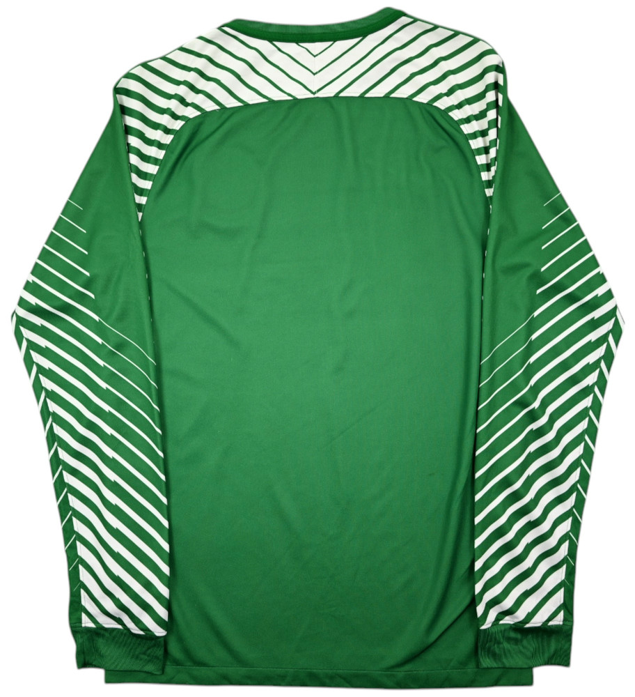 2017-18 MANCHESTER CITY GOALKEEPER LONGSLEEVE SHIRT S