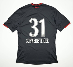 2010-11 BAYERN MUNCHEN *SCHWEINSTEIGER* SHIRT S