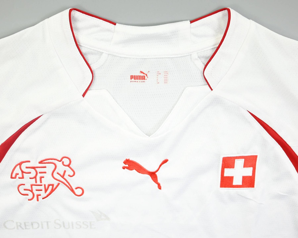 2010-11 SWITZERLAND SHIRT XXL