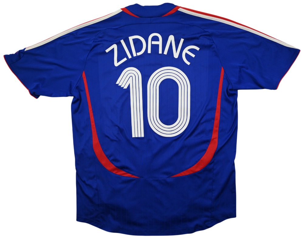 2006-07 FRANCE *ZIDANE* SHIRT XL
