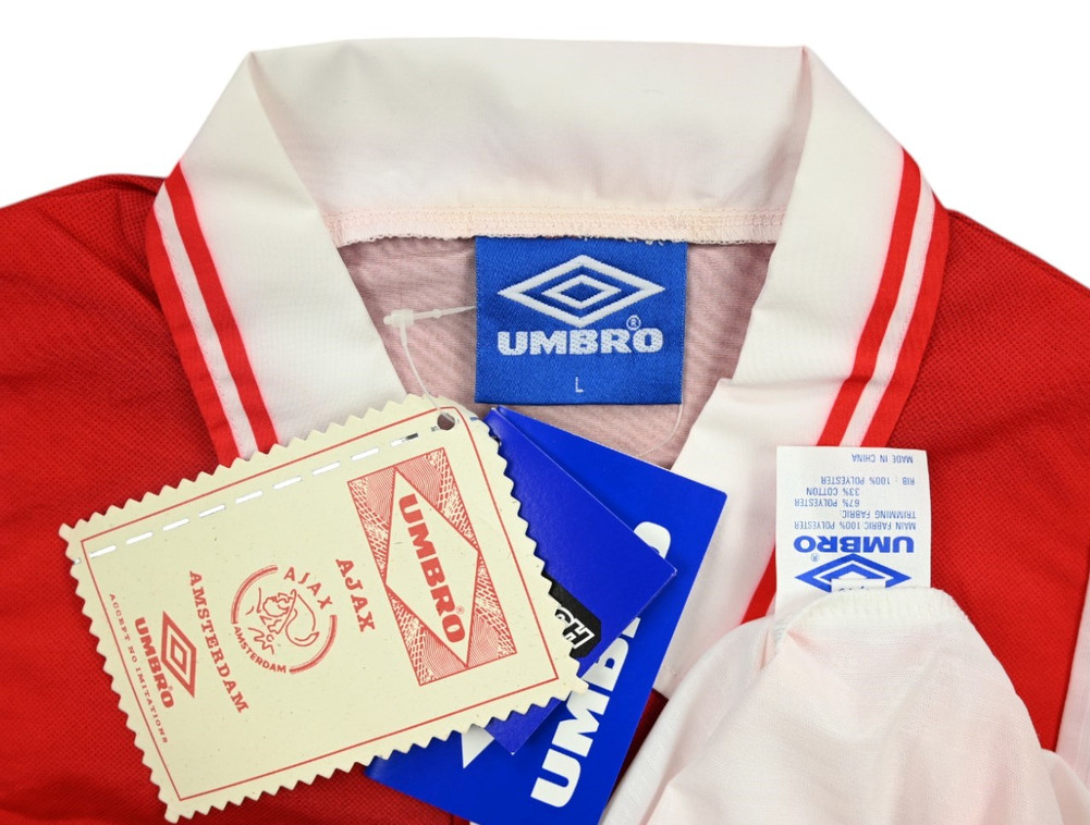1997-98 AJAX AMSTERDAM SHIRT L