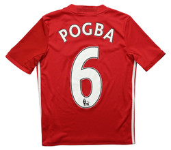 2016-17 MANCHESTER UNITED *POGBA* SHIRT M. BOYS