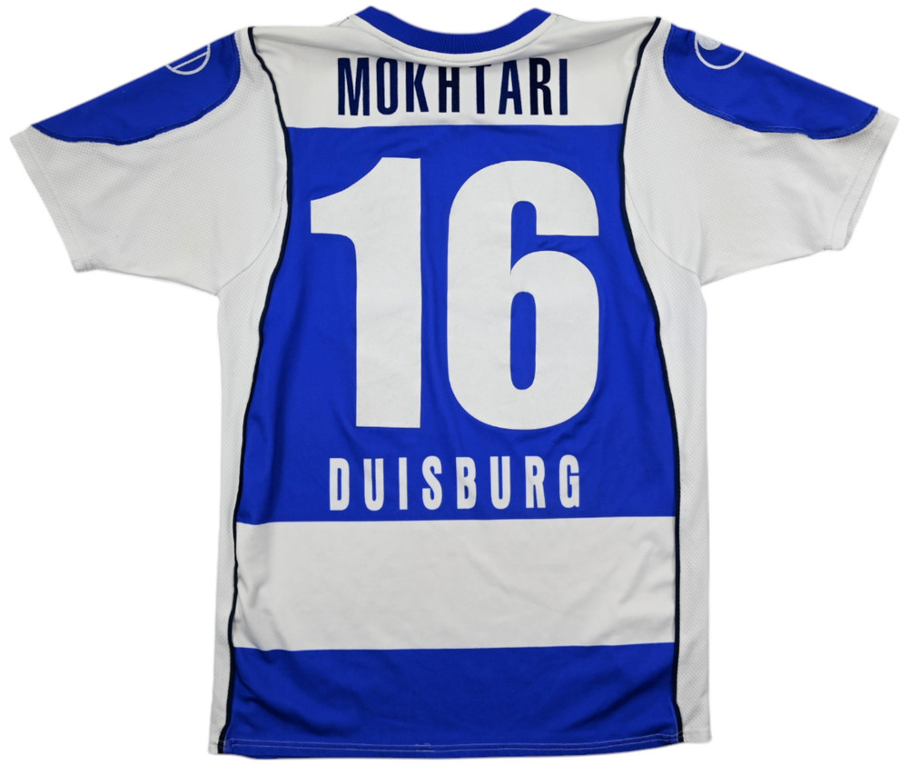 2006-08 MSV DUISBURG *MOKHTARI* KOSZULKA L