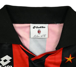 1995-96 AC MILAN SHIRT L