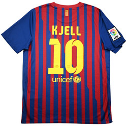2011-12 BARCELONA *KJELL* SHIRT XL. BOYS