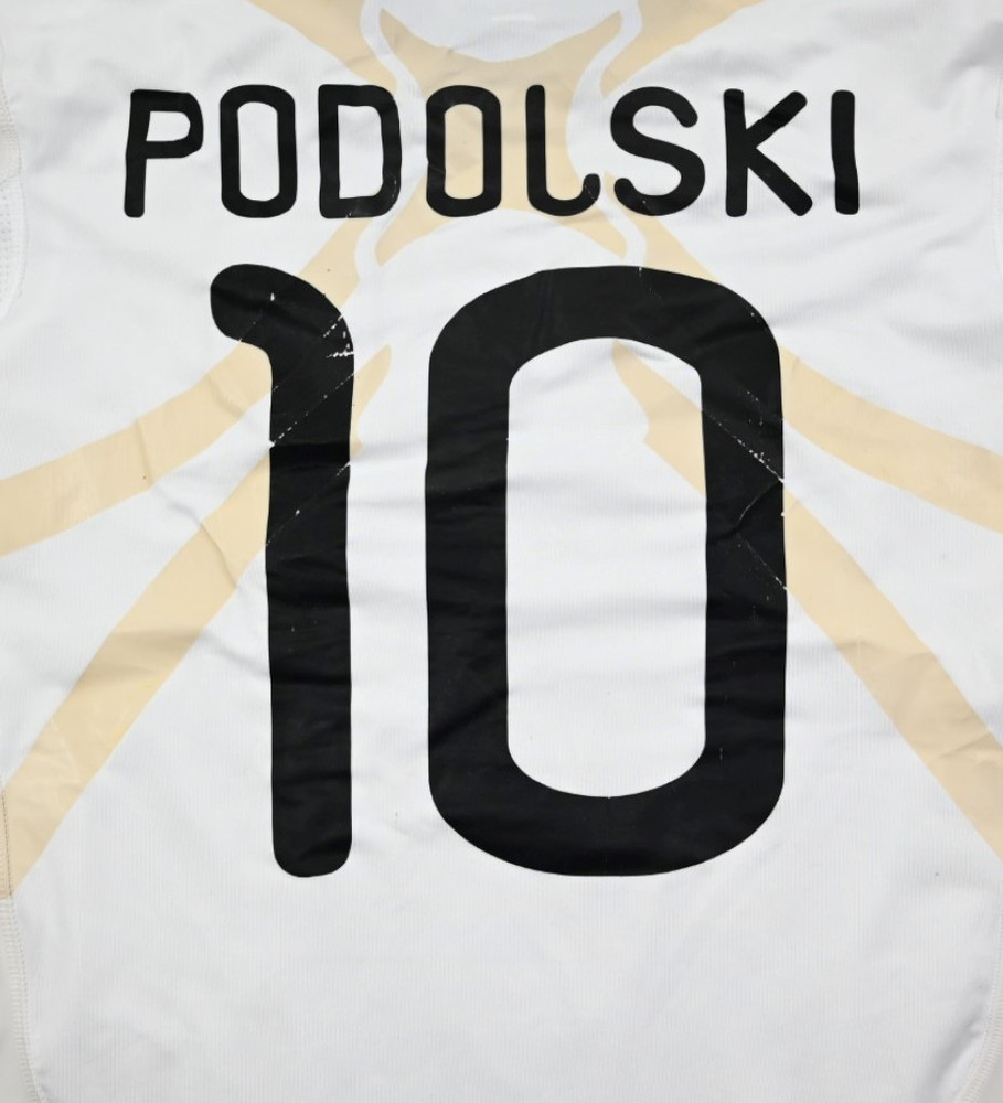 2010-11 GERMANY *PODOLSKI* TECHFIT PLAYER ISSUE SHIRT L
