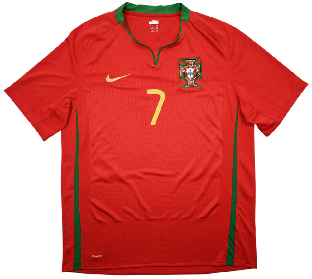  2008-10 PORTUGAL *RONALDO* SHIRT L