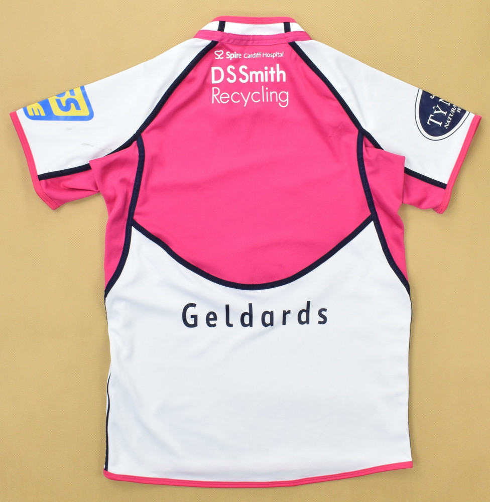 CARDIFF BLUES RUGBY CANTERBURY SHIRT 14 YRS