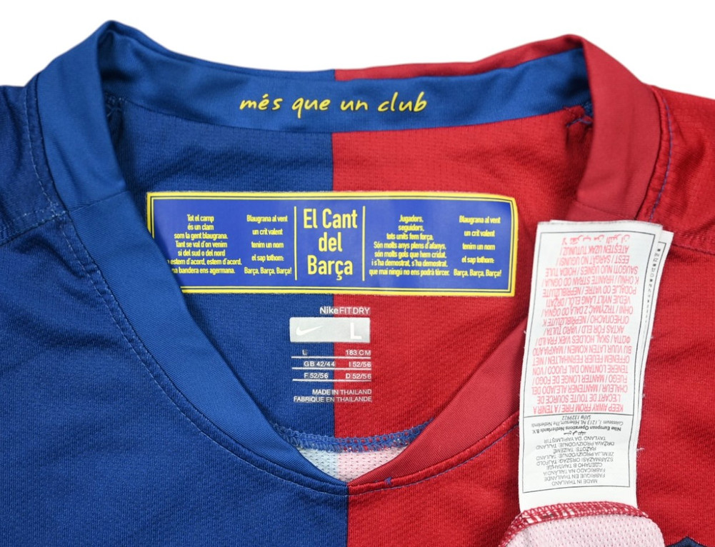 2008-09 BARCELONA *MESSI* SHIRT L