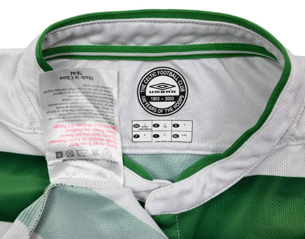 2003-04 CELTIC GLASGOW KOSZULKA L