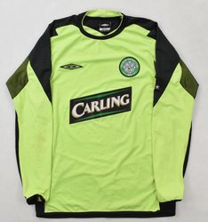 2004-05 CELTIC GLASGOW LONGSLEEVE SHIRT S