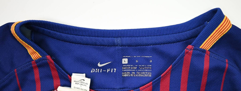 2017-18 FC BARCELONA SHIRT L. BOYS