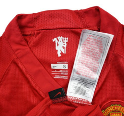 2007-09 MANCHESTER UNITED SHIRT S. BOYS
