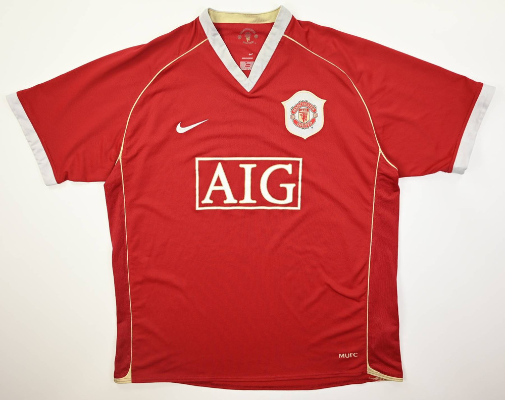 2006-07 MANCHESTER UNITED *RONALDO* SHIRT XL