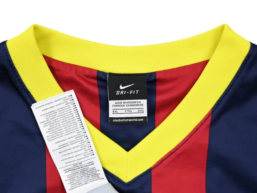 2013-14 FC BARCELONA *MESSI* BASIC SHIRT XXL