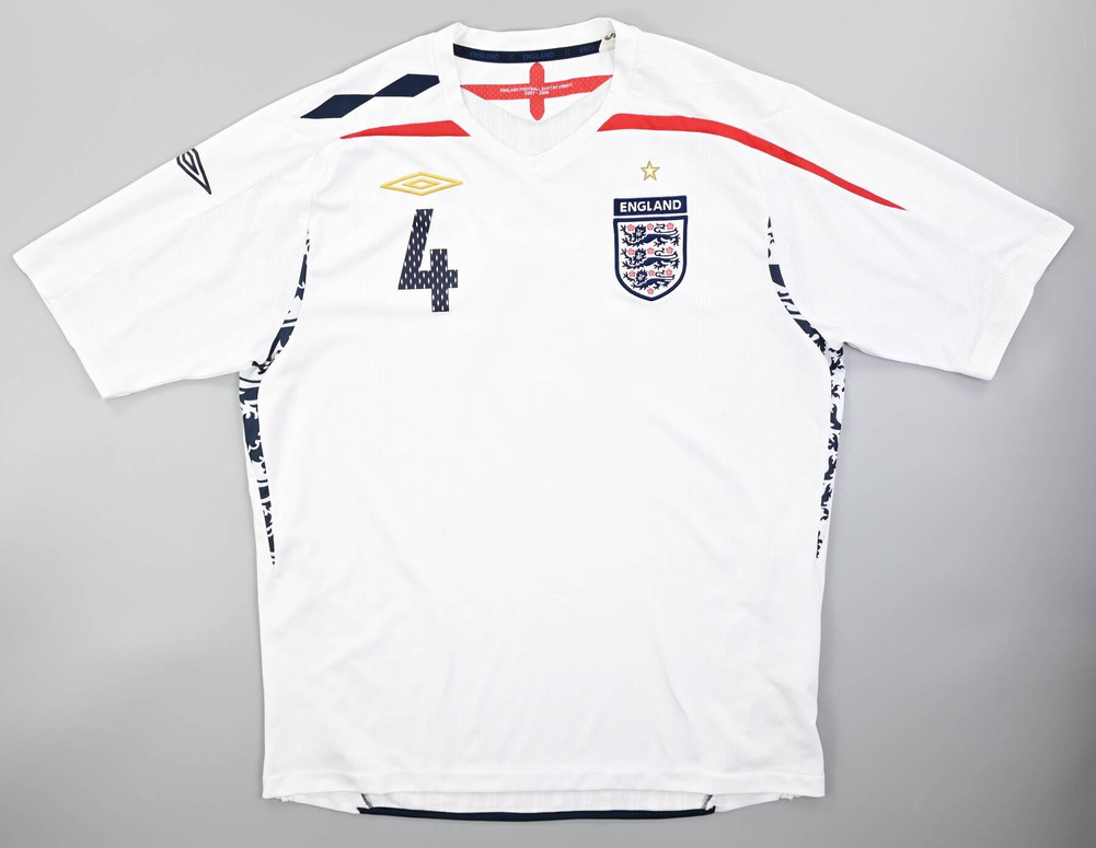 2007-09 ENGLAND *GERRARD* KOSZULKA XL