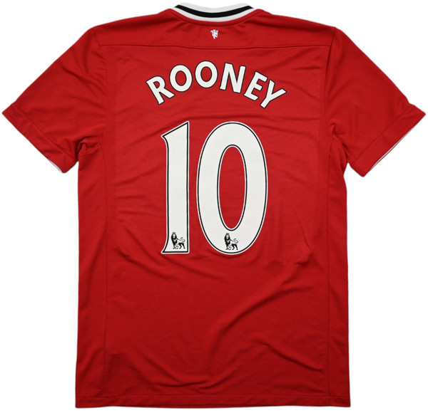 2011-12 MANCHESTER UNITED *ROONEY* SHIRT M