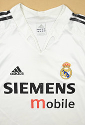 2004-05 REAL MADRID #7 KOSZULKA L