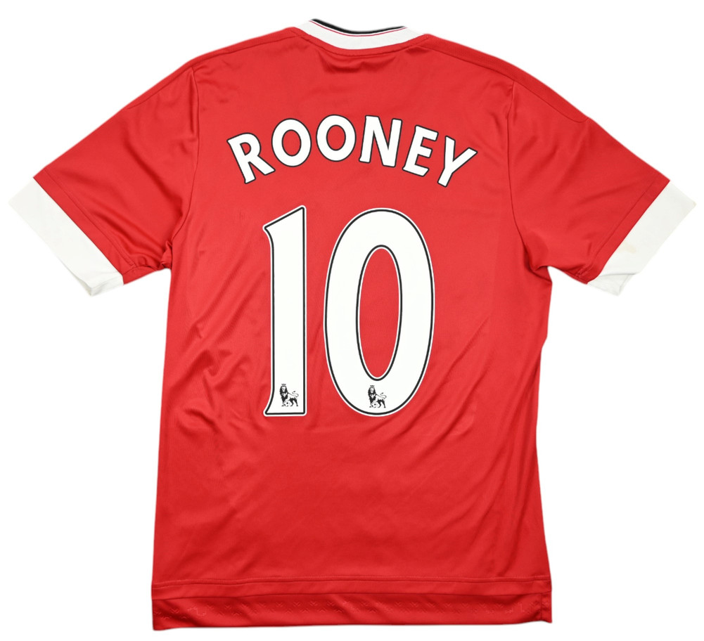 2015-16 MANCHESTER UNITED *ROONEY* SHIRT S