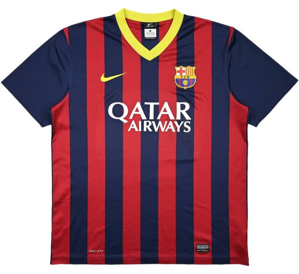 2013-14 FC BARCELONA BASIC SHIRT L