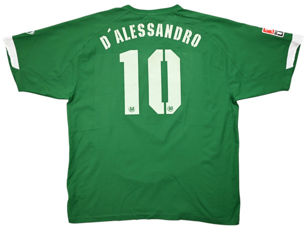 2005-06 WOLFSBURG *D'ALESSANDRO* SHIRT XXL