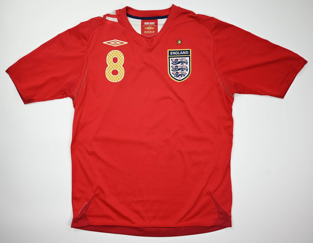 2006-08 ENGLAND *LAMPARD* SHIRT M