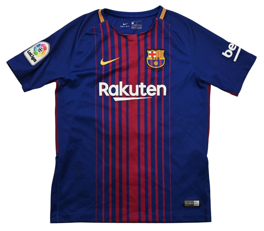 2017-18 FC BARCELONA *MESSI* SHIRT L. BOYS