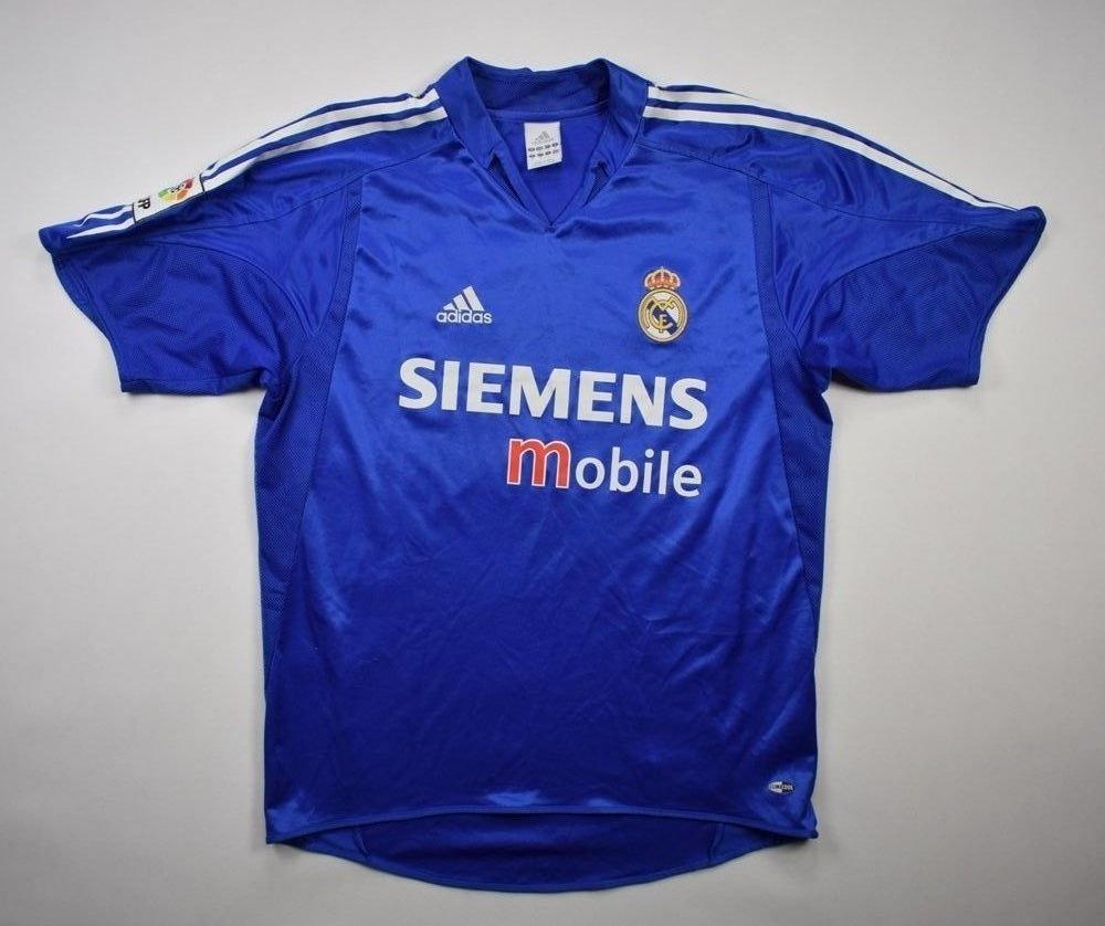 2004-05 REAL MADRID SHIRT M