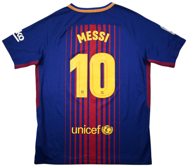 2017-18 BARCELONA *MESSI* SHIRT L. BOYS