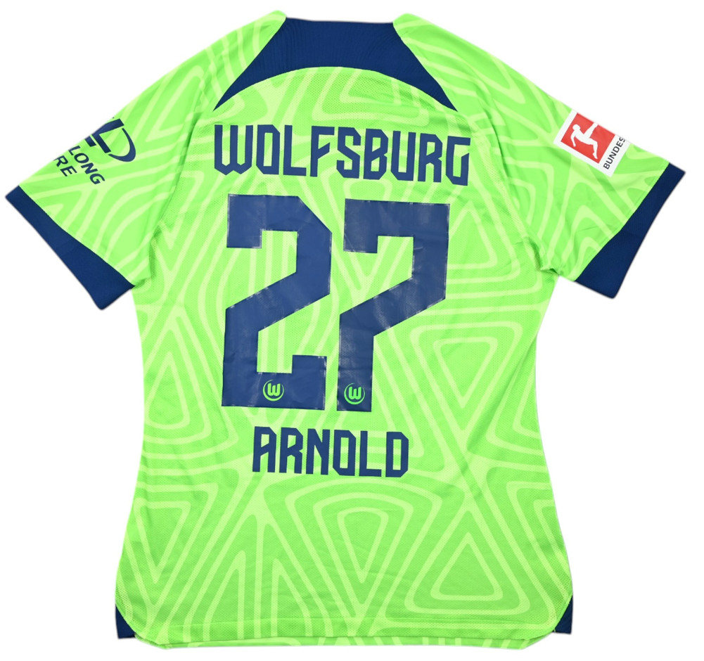 2022-23 WOLFSBURG *ARNOLD* PLAYER ISSUE KOSZULKA L