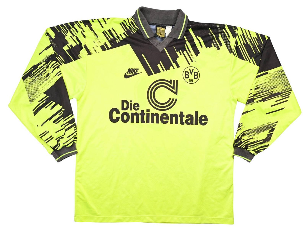 1993-94 BORUSSIA DORTMUND #2 *FREUND* LONGSLEEVE SHIRT XL