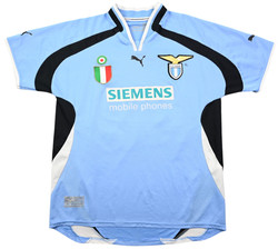 2000-01 LAZIO *VERON* SHIRT L