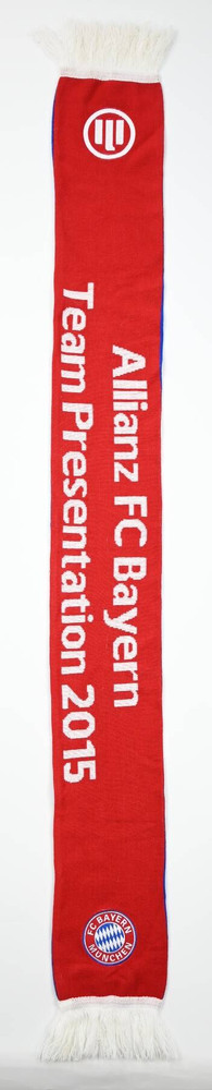FC BAYERN TEAM PRESENTATION 2015 SCRAF