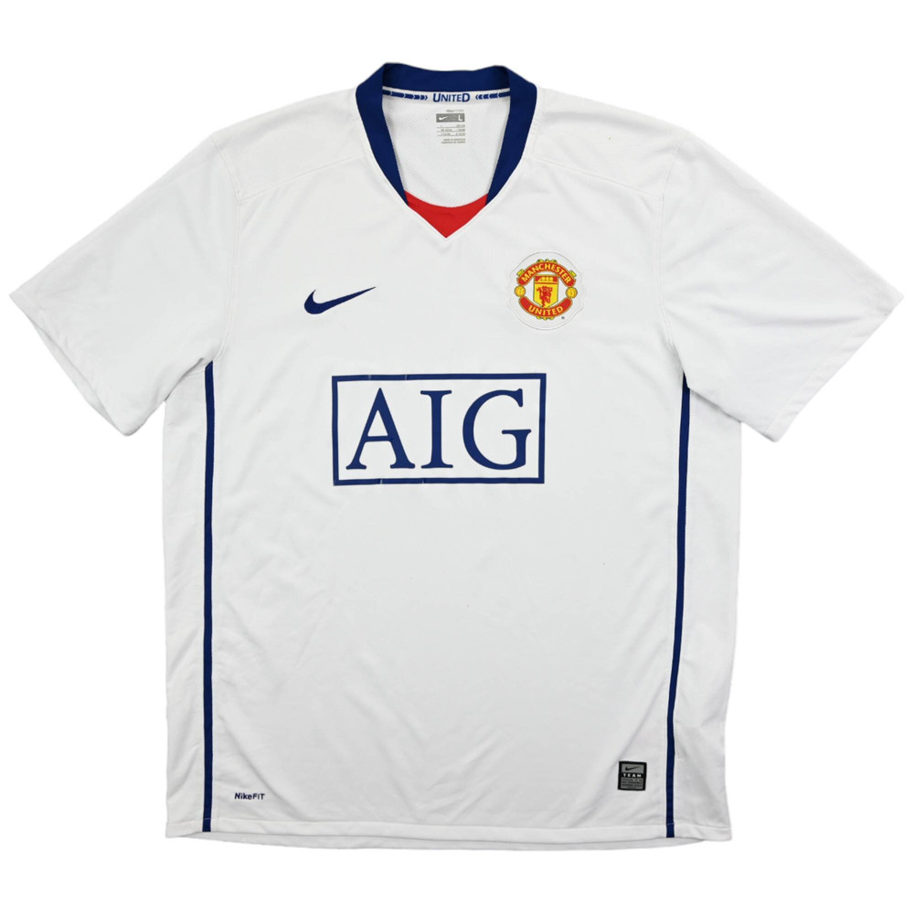 2008-10 MANCHESTER UNITED *ROONEY* SHIRT L