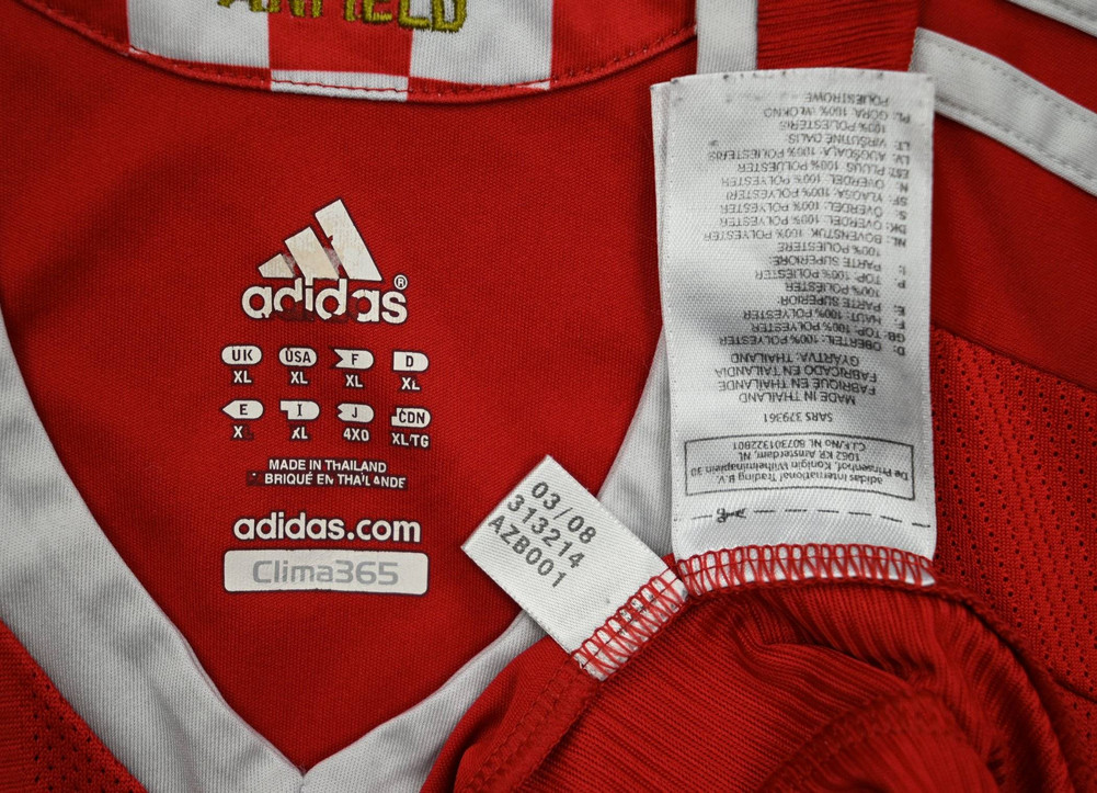 2008-10 LIVERPOOL SHIRT XL