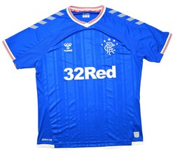 2019-20 GLASGOW RANGERS SHIRT XL