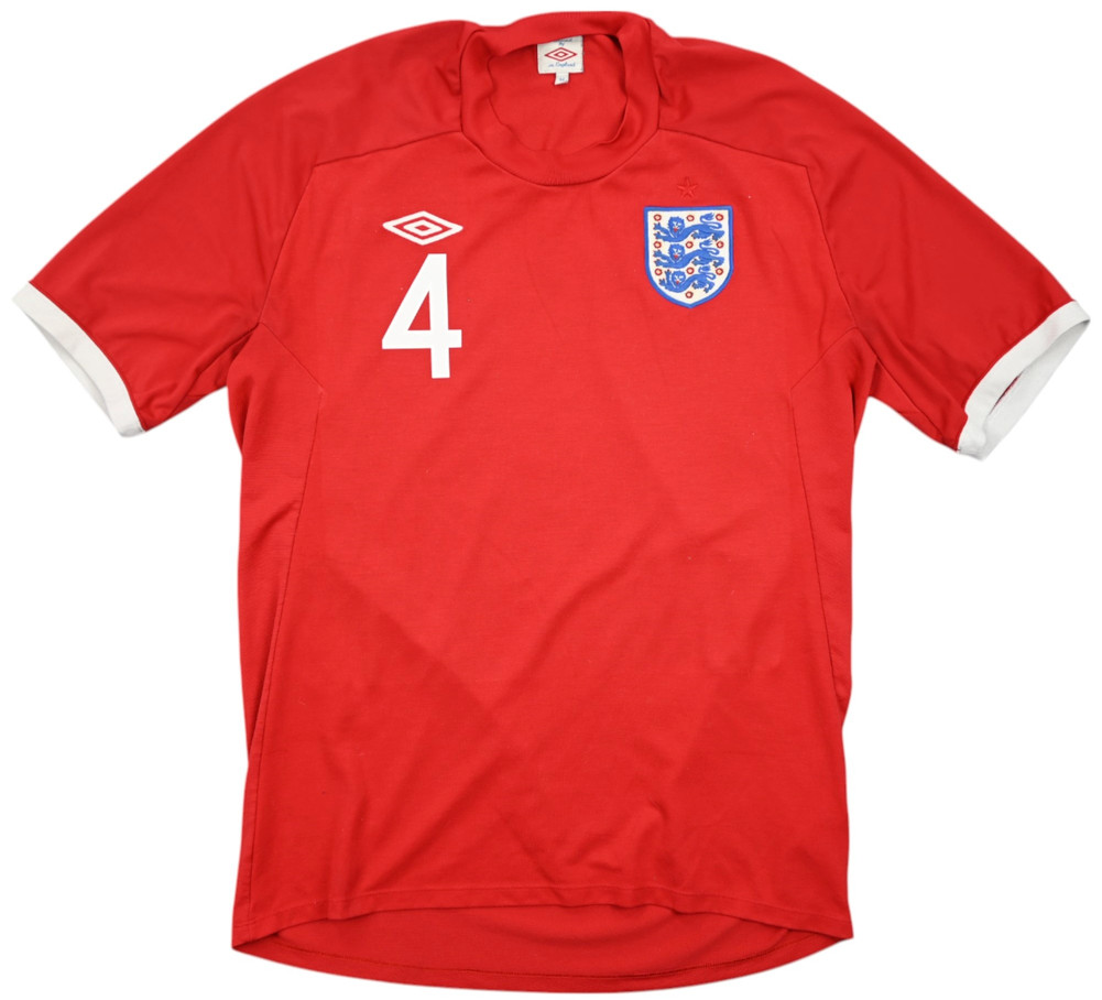 2010-11 ENGLAND *GERRARD* SHIRT L