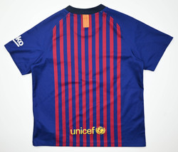 2018-19 FC BARCELONA SHIRT XS. BOYS