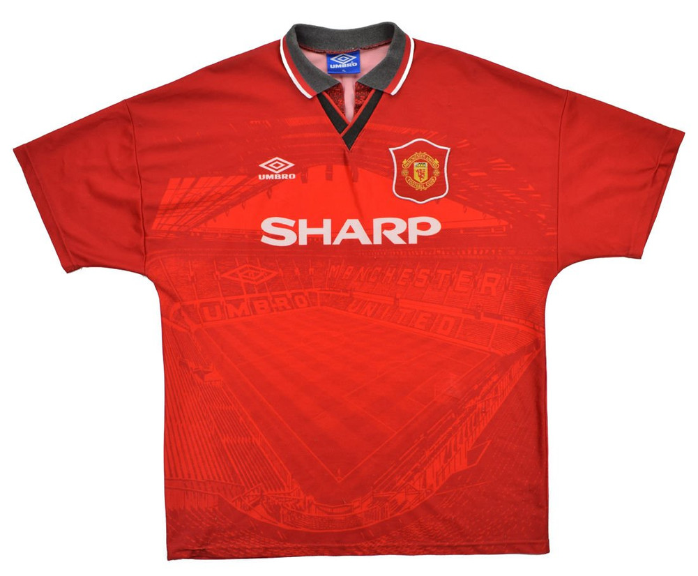 1994-96 MANCHESTER UNITED *CANTONA* KOSZULKA XL