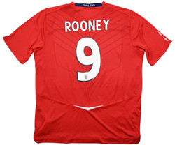 2008-10 ENGLAND *ROONEY* SHIRT XL
