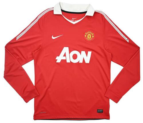 2010-11 MANCHESTER UNITED LONGSLEEVE M