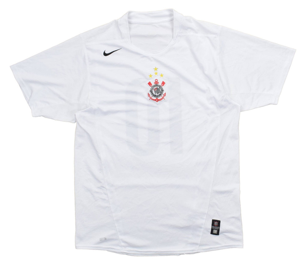 2004-05 CORINTHIANS *TEVEZ* SHIRT M